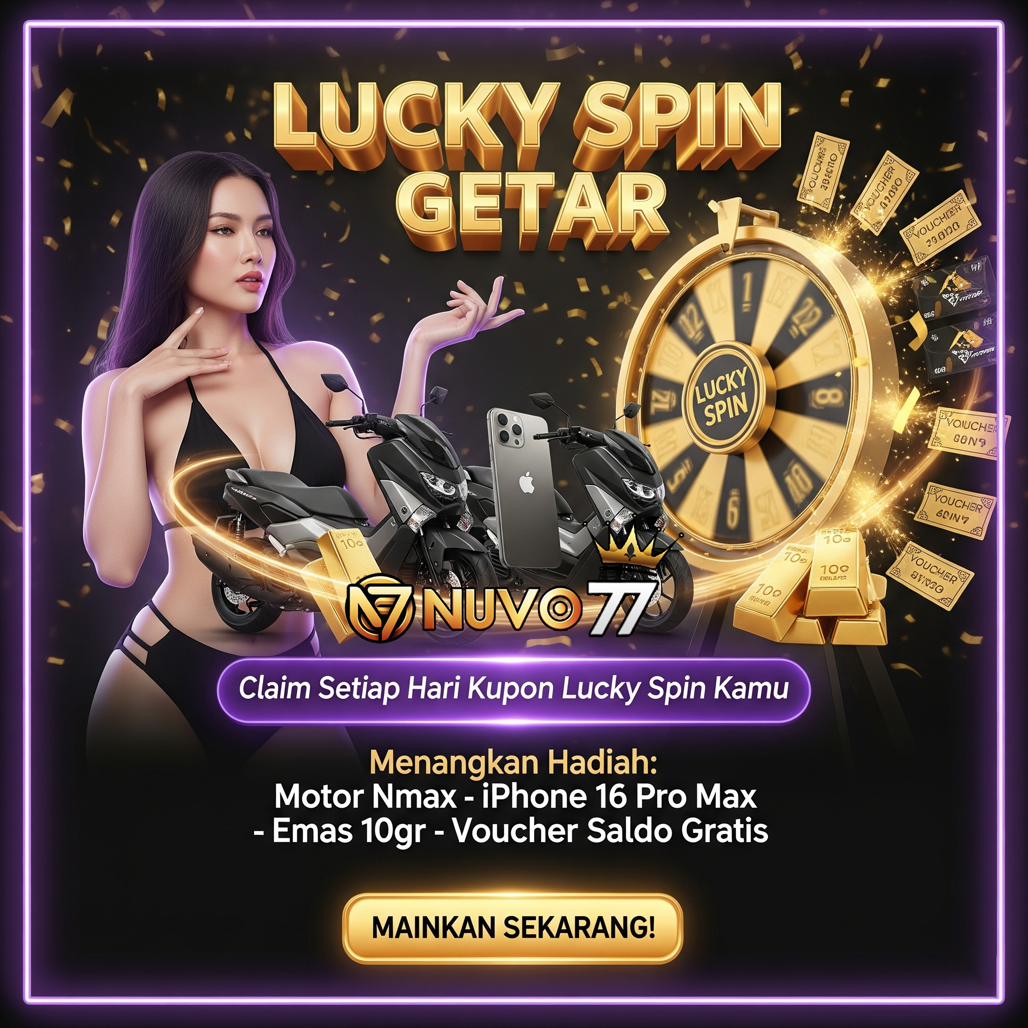 NUVO77 # Inovasi Digital Slot Online dengan Winrate Tinggi & Bonus Terbesar - Garden House Istanbul Official Site 